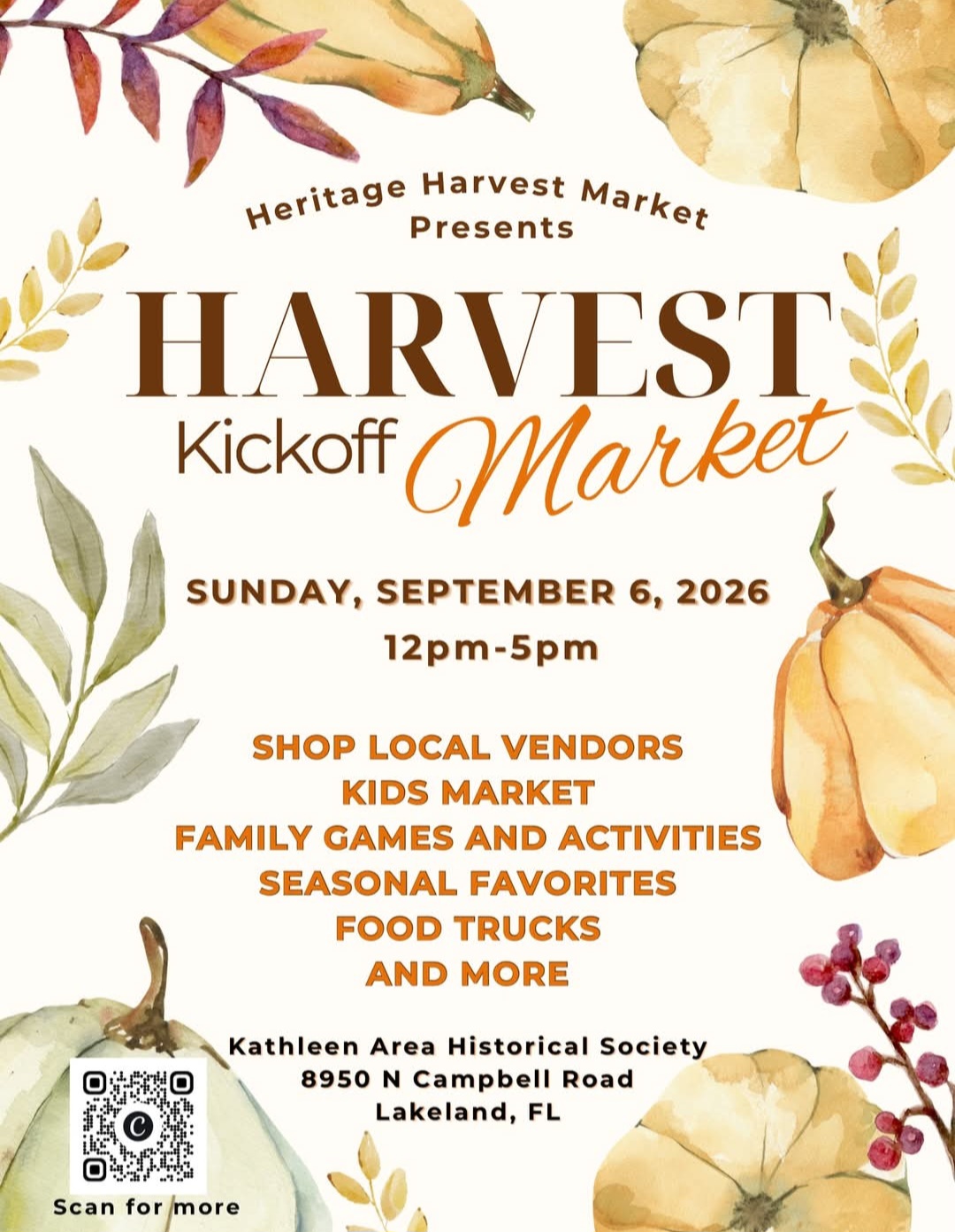 Harvest Kickoff